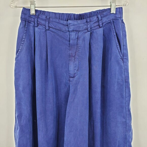 YFB Young Fabolous & Broke Wide Leg Cropped Ankle Summer Boho Pants Large - Picture 3 of 7